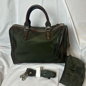 MZ Wallace Vintage Jesse Moss Green